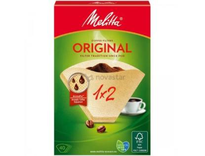 Prekės „MELITTA Rudi 1x2/40 Filtrai kavai“ paveikslėlis
