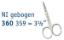 Prekės „DOVO 360359 Žirklutės odelei 3 1/2'' NI“ paveikslėlis