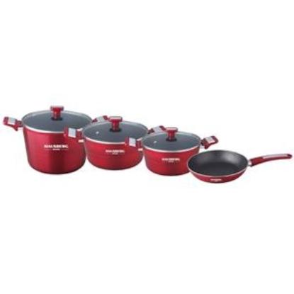 Prekės „HAUSBERG HB-H 760RS puodų rinkinys“ paveikslėlis