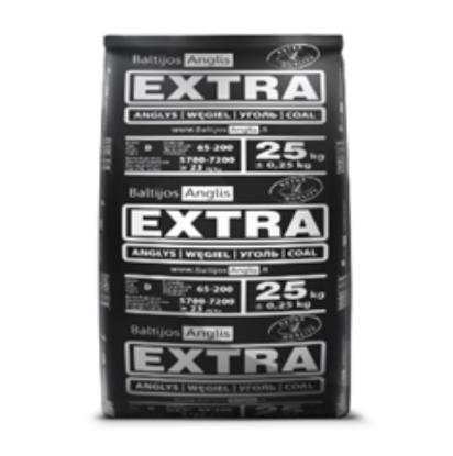 Prekės „Akmens anglis, kuras - fasuota Extra, 65-200, 25 kg“ paveikslėlis