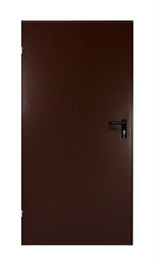 Prekės „Durys plieninės URAN 690x20900mm kairinės rudos spalvos“ paveikslėlis