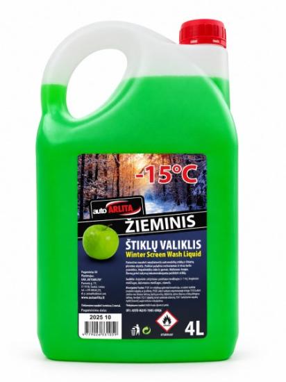 Prekės „Ploviklis langų žieminis -15°C 4l Obuolys“ paveikslėlis