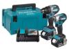 Prekės „Suktuvų rinkinys 18V 2x5,0 Ah DLX2576TJ Makita“ paveikslėlis