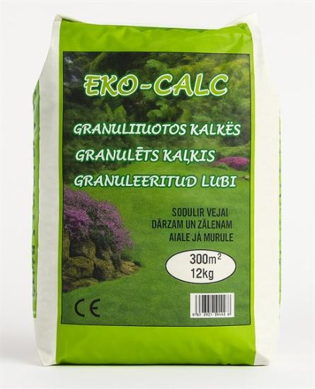 Prekės „Kalkės granuliuotos 12kg Eko-Calc“ paveikslėlis