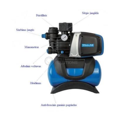 Prekės „Vandens tiekimo sistema D-BOOST650/40 Tallas“ paveikslėlis