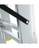 Prekės „Kopėčios aliuminės universalios 3 dalių 12 pakopų 325-724 mm Drabest Pro“ paveikslėlis