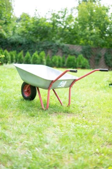 Prekės „Karutis lengvas, cinkuotas vienaratis talpa 80/120l 100kg“ paveikslėlis