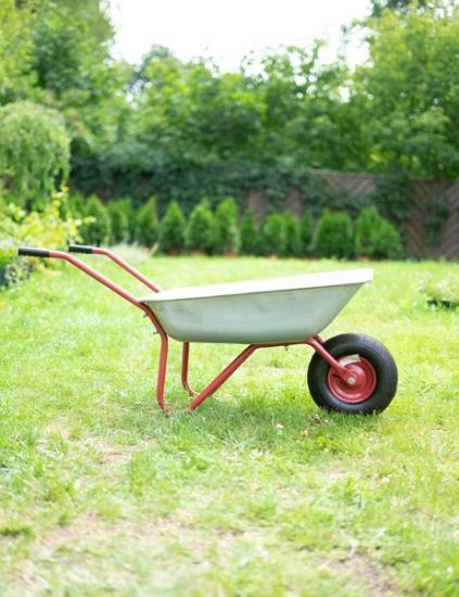 Prekės „Karutis lengvas, cinkuotas vienaratis talpa 80/120l 100kg“ paveikslėlis