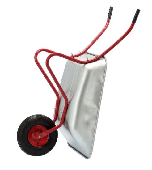 Prekės „Karutis lengvas, cinkuotas vienaratis talpa 80/120l 100kg“ paveikslėlis
