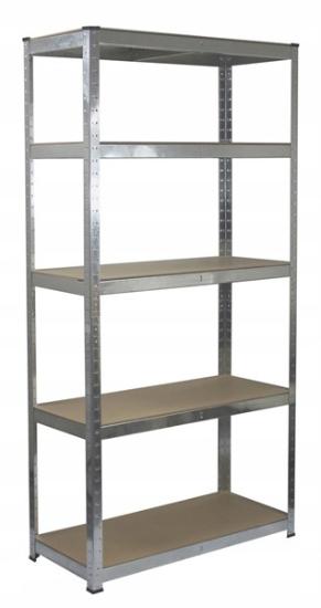 Prekės „Stelažai 5 lentynų 2 vnt.180x90x30cm 175kg GWI0885 komplektas“ paveikslėlis