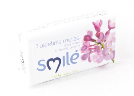 Prekės „Muilas tualetinis 90 g alyvų kvapo Smilė“ paveikslėlis