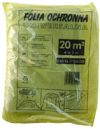 Prekės „Polietileninė uždanga 4 m x 5 m“ paveikslėlis