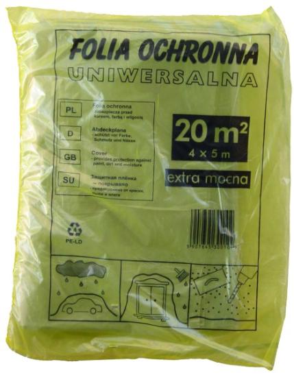 Prekės „Polietileninė uždanga 4 m x 5 m“ paveikslėlis