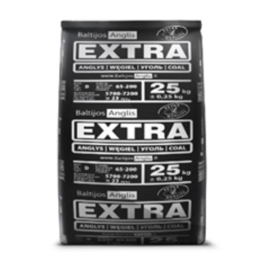 Prekės „Akmens anglis, kuras - fasuota Extra, 65-200, 25 kg“ paveikslėlis