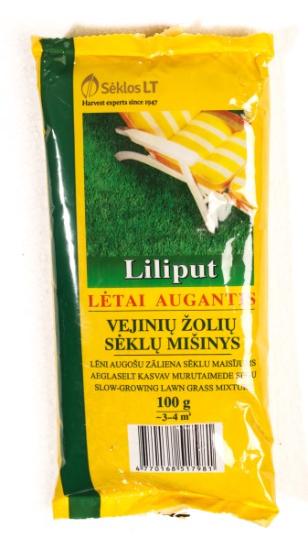 Prekės „Vejinių žolių sėklų mišinys LILIPUT, 100 g“ paveikslėlis
