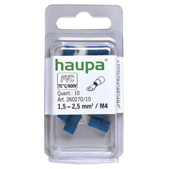 Prekės „Antgalis laidų sujungimo 1,5 - 2,5 M4 kilpa 260270/10 HAUPA“ paveikslėlis