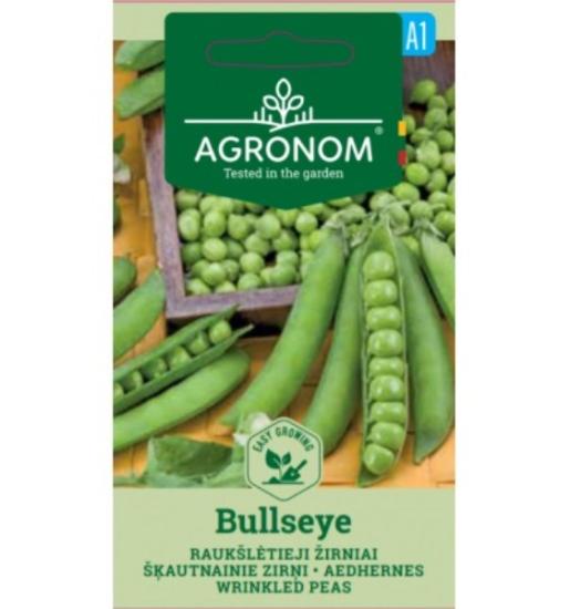 Prekės „Raukšlėtųjų žirnių sėklos BULLSEYE, 10 g“ paveikslėlis