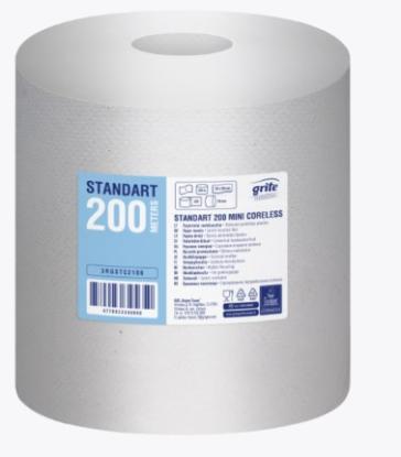 Prekės „Rankšluostis popierinis Gritė Standart 200 Mini Coreless“ paveikslėlis
