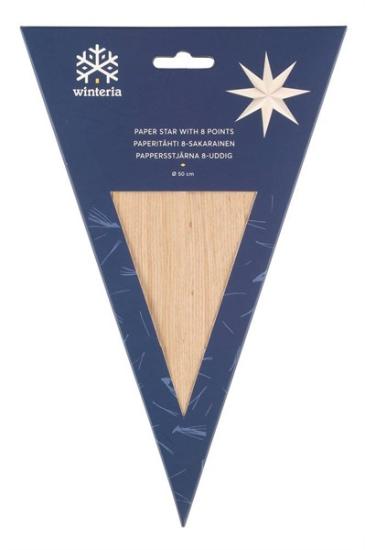 Prekės „Kalėdinė popierinė žvaigždė Winteria 50 cm“ paveikslėlis