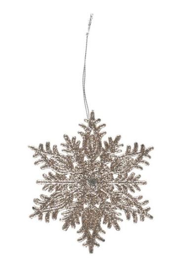 Prekės „Kalėdinė dekoracija snaigė Winteria 10 cm“ paveikslėlis