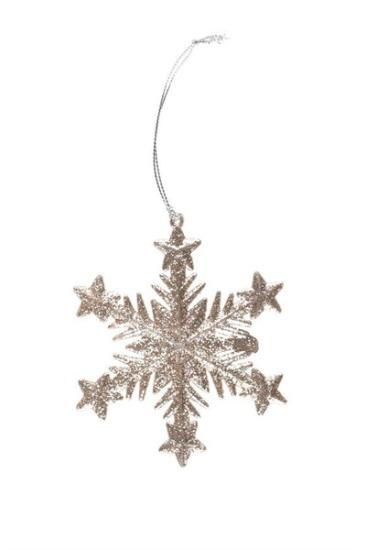 Prekės „Kalėdinė dekoracija snaigė Winteria 10 cm“ paveikslėlis
