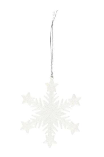 Prekės „Kalėdinė dekoracija snaigė Winteria 10 cm“ paveikslėlis