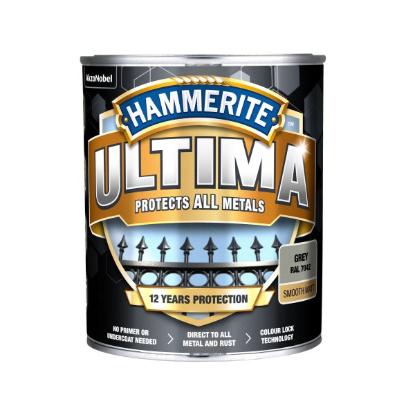 Prekės „Dažai Hammerite Ultima matt antracit 0,7 L“ paveikslėlis