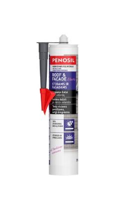 Prekės „Hibridinis hermetikas PENOSIL Roof & Facade, 290 ml, rudas“ paveikslėlis