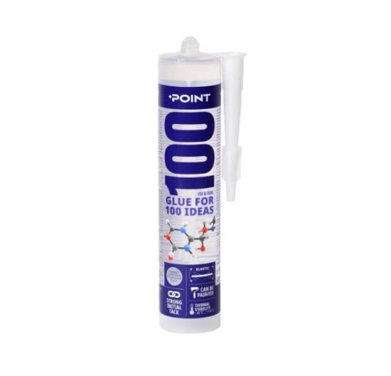 Prekės „Klijai Point 100 IDĖJŲ, vinių pakaitalai, 290 ml“ paveikslėlis