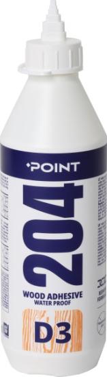 Prekės „Klijai medienai POINT 204 D3, 500 ml“ paveikslėlis