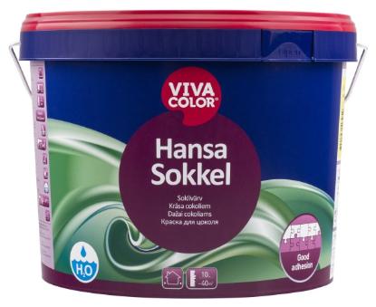 Prekės „Dažai matiniai cokoliams VIVACOLOR HANSA SOKKEL C 0,9 l“ paveikslėlis