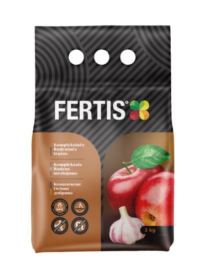 Prekės „Trąšos rudeninės 3 kg Fertis“ paveikslėlis