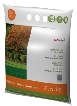 Prekės „Trąšos rudeninės vejai 7,5 kg“ paveikslėlis