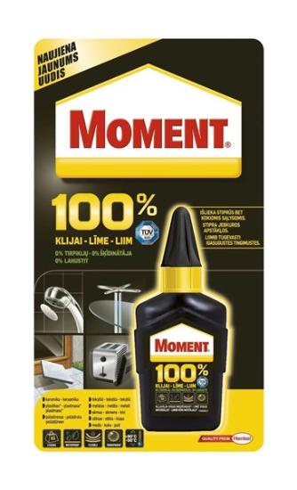 Prekės „Klijai universalūs Moment 100% 50 g“ paveikslėlis