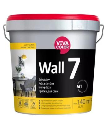 Prekės „Dažai VIVACOLOR WALL 7 A 11,7 l NEW vidaus dažai“ paveikslėlis