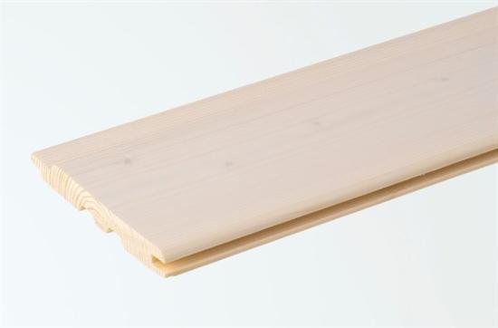 Prekės „Medinė vidaus dailylentė balinta STP0 14x121x3600mm AB klasė“ paveikslėlis