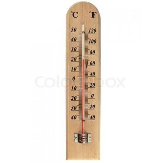 Prekės „Termometras lauko medinis 20cm 02612“ paveikslėlis