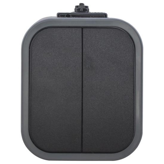 Prekės „Dviejų polių jungiklis s/m 10A, 250V IP54“ paveikslėlis