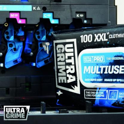 Prekės „Servetėlės Ultragrime PRO MULTIUSE XXL 100 vnt.“ paveikslėlis