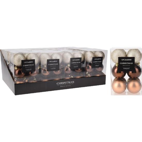 Prekės „Žaisliukas kalėdinis eglutės – burbulas, 12 ×  60 mm“ paveikslėlis