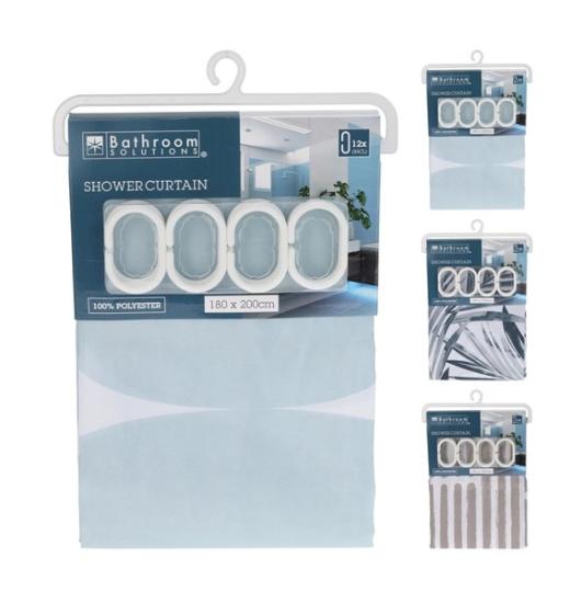 Prekės „Užuolaida vonios 180x200cm Bathroom Solutions“ paveikslėlis