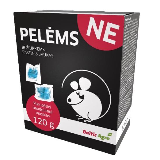 Prekės „Nuodai, pasta graužikams 120g Pelėms ir žiurkėms NE“ paveikslėlis