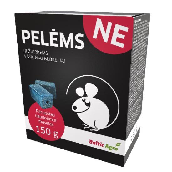 Prekės „Nuodai,vaškiniai kubeliai graužikams 150g Pelėms ir žiurkėms NE“ paveikslėlis
