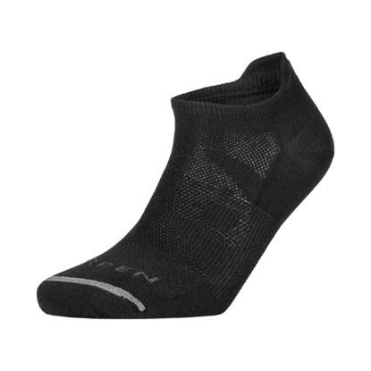 Prekės „Moteriškos bėgimo kojinės Lorpen T2RAW Running No Show - Juoda, M (38-41)“ paveikslėlis