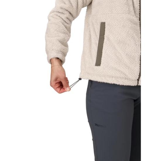 Prekės „Moteriškas džemperis Marmot W Homestead Fleece Jkt - Smėlio, L“ paveikslėlis