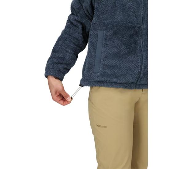 Prekės „Moteriškas džemperis Marmot W Homestead Fleece Jkt - Tamsiai mėlyna, L“ paveikslėlis