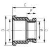 Prekės „M12Z  žalvarinė redukcinė mova 5/4"-1" v/v (mufa) FERRO“ paveikslėlis