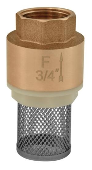 Prekės „Vožtuvas br.atbulinis su filtru 3/4" FERRO“ paveikslėlis