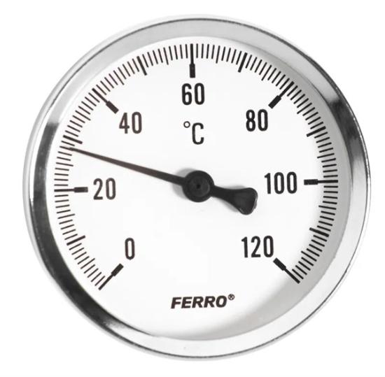 Prekės „Termometras FERRO, 1/4", 40 mm, T40120A“ paveikslėlis