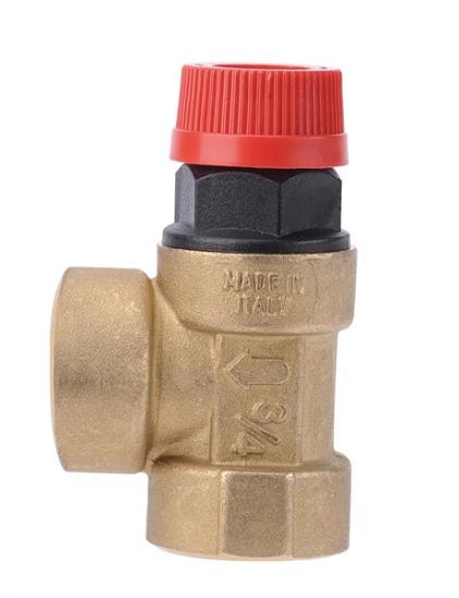 Prekės „Apsauginis vožtuvas FERRO, 1/2" vidus/vidus, 6 bar, Z1560“ paveikslėlis